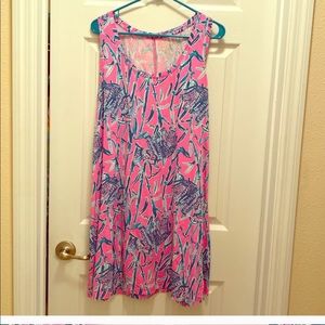EUC Lilly Pulitzer Raylee tank T-shirt dress large